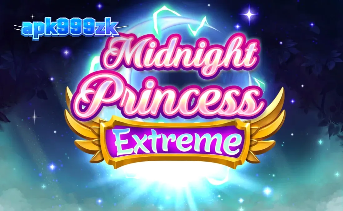 Tampilan antarmuka slot Midnight Princess Extreme dengan tema anime kosmik
